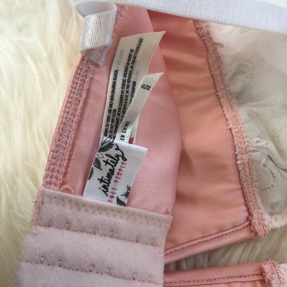 Intimately Free People® Satin Lace Unlined Bra Size XS - Picture 4 of 4